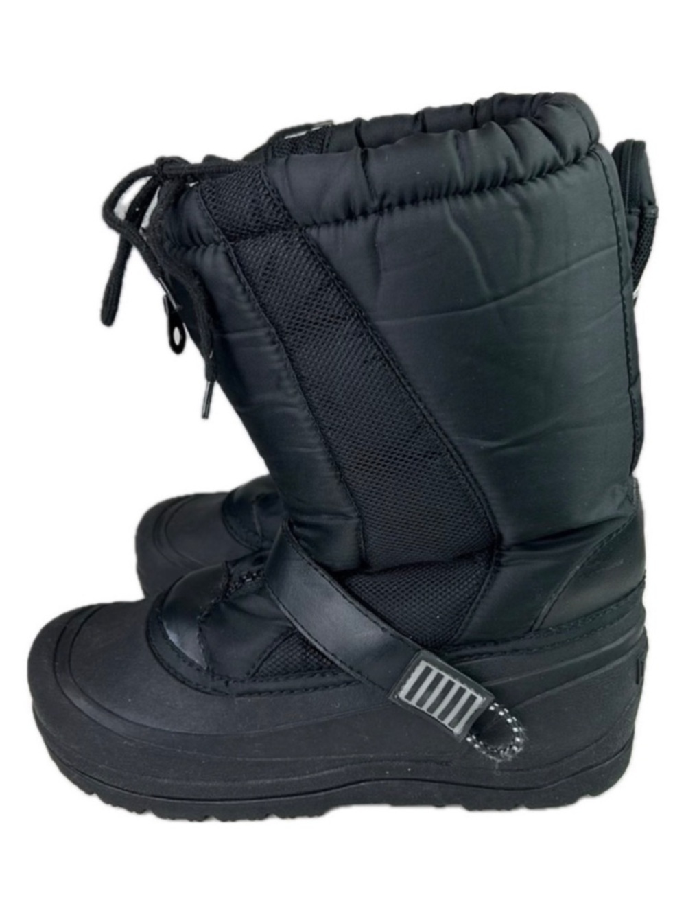 Donner Mountain Black Insulated Snow Boots Size 6